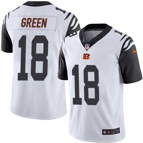 Nike Men & Women & Youth Bengals 18 A.J. Green White Color Rush Limited Jersey,We sell and wholesale Nike Men & Women & Youth Bengals 18 A.J. Green White Color Rush Limited Jersey on line form chian!